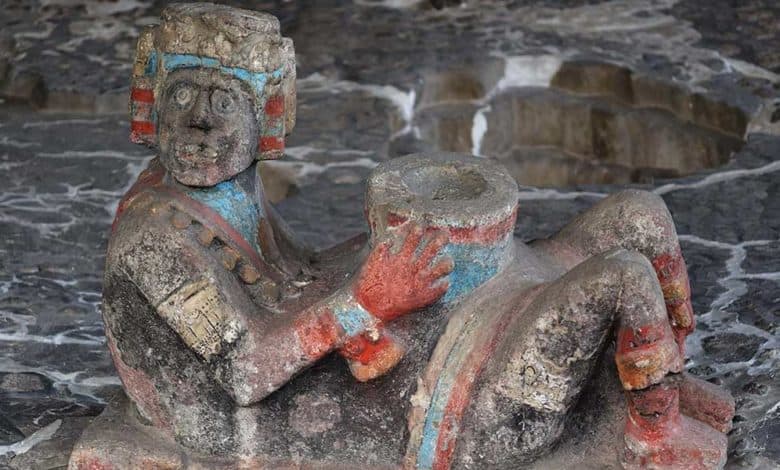 Chac mool en la cultura Tolteca