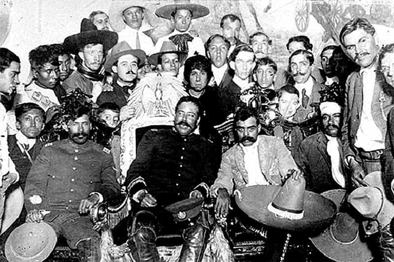 Francisco Villa y Emiliano Zapata